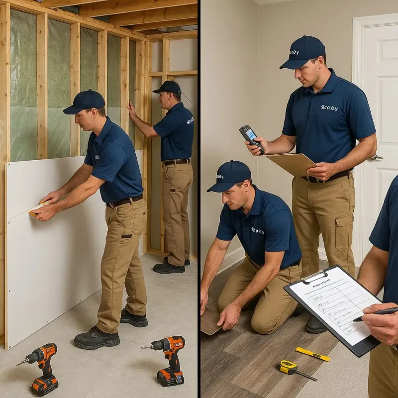 Repairs and Reconstruction process in Williston, ND